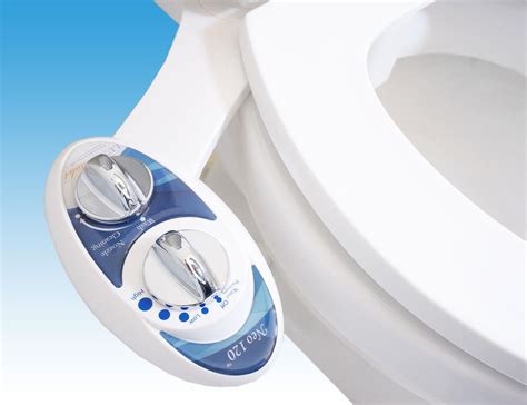 The Luxe Bidet Neo 185 is a cold-water mechanical bidet featuring an additional feminine nozzle designed to aim lower and spray softer and equipped with dual control knobs for completely adjustable settings. . Neo 120 luxe bidet